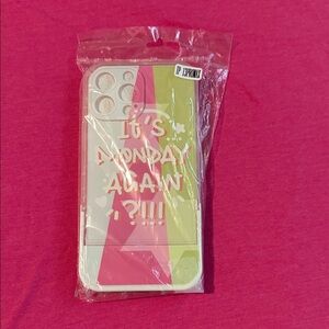 Pink and Green Phone Case